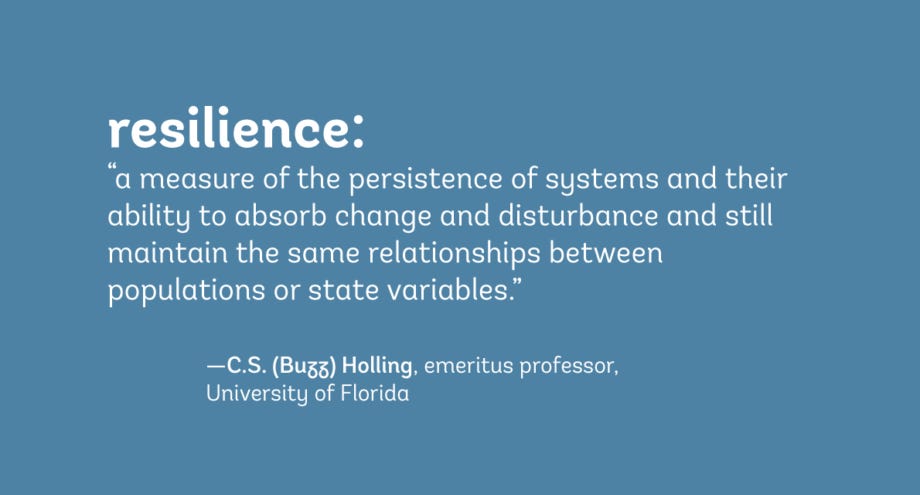 The term “resilience” is everywhere — but what does it really mean? |