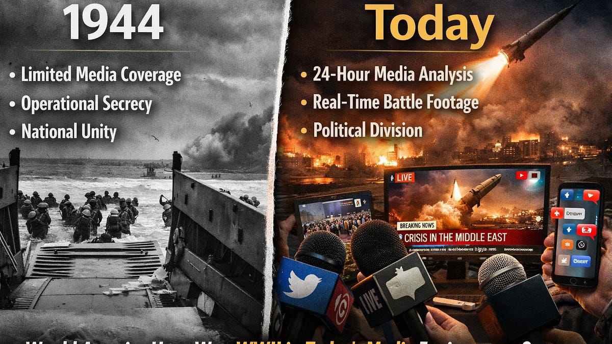 Would America Have Won World War II Under Today’s 24-Hour Media?