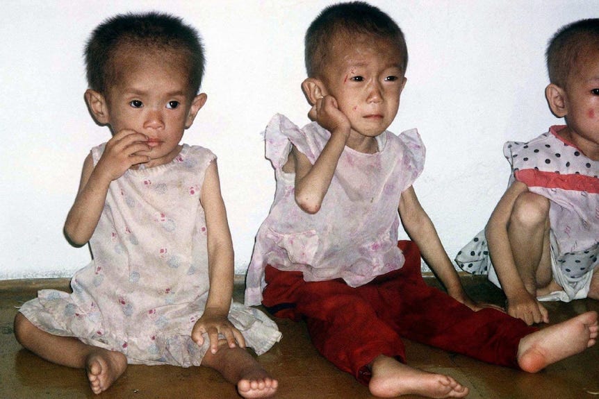 North korean famine
