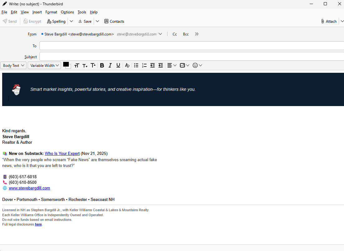 Nothing Like That New Email Smell