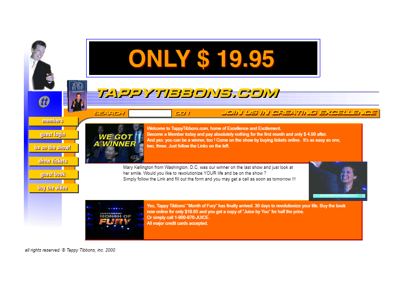 Requiem for a Dream flash website in 2000