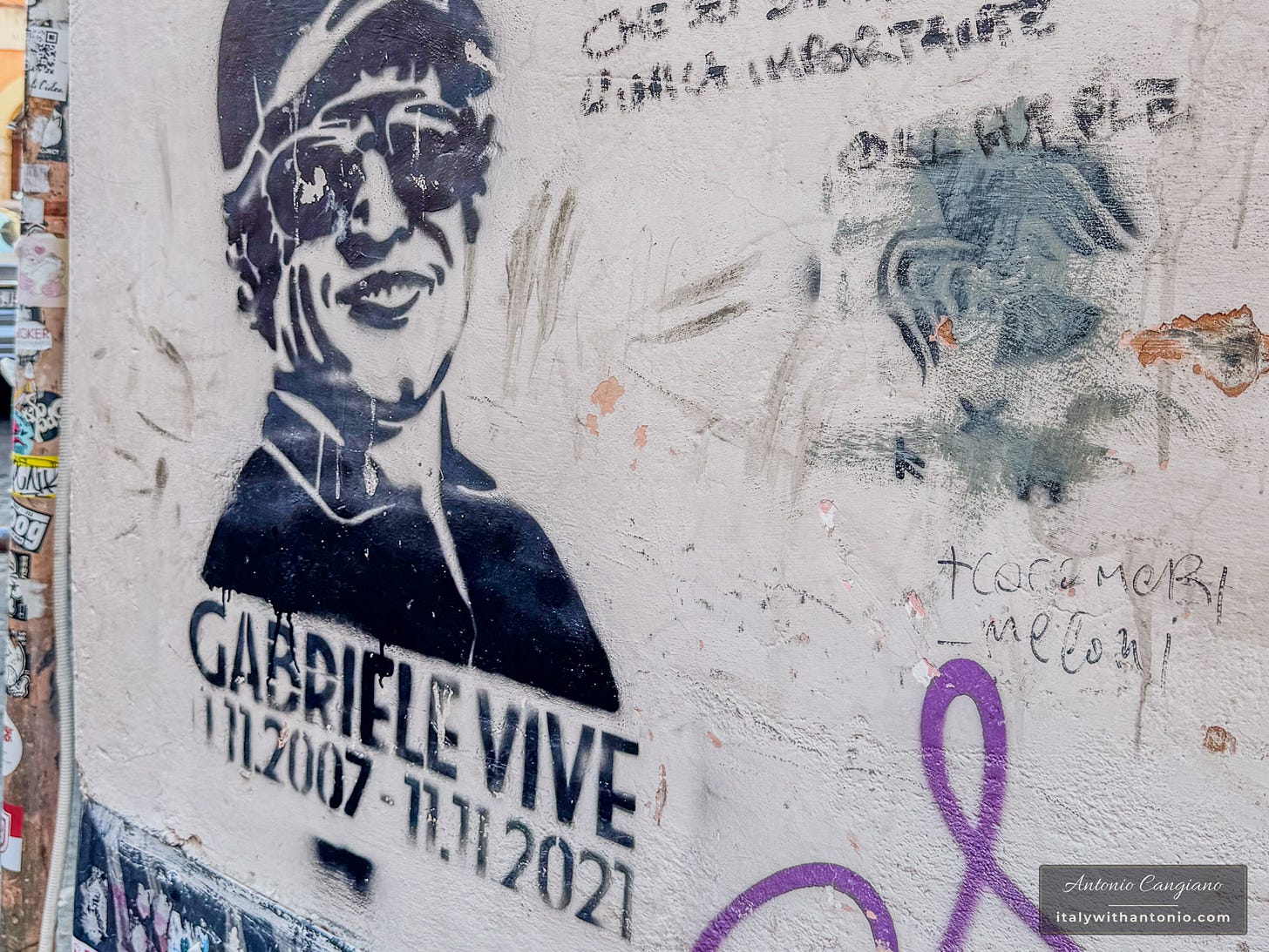 Graffiti in Rome Graffiti in Rome