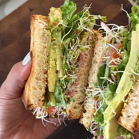 My Favorite Veggie Sandwich