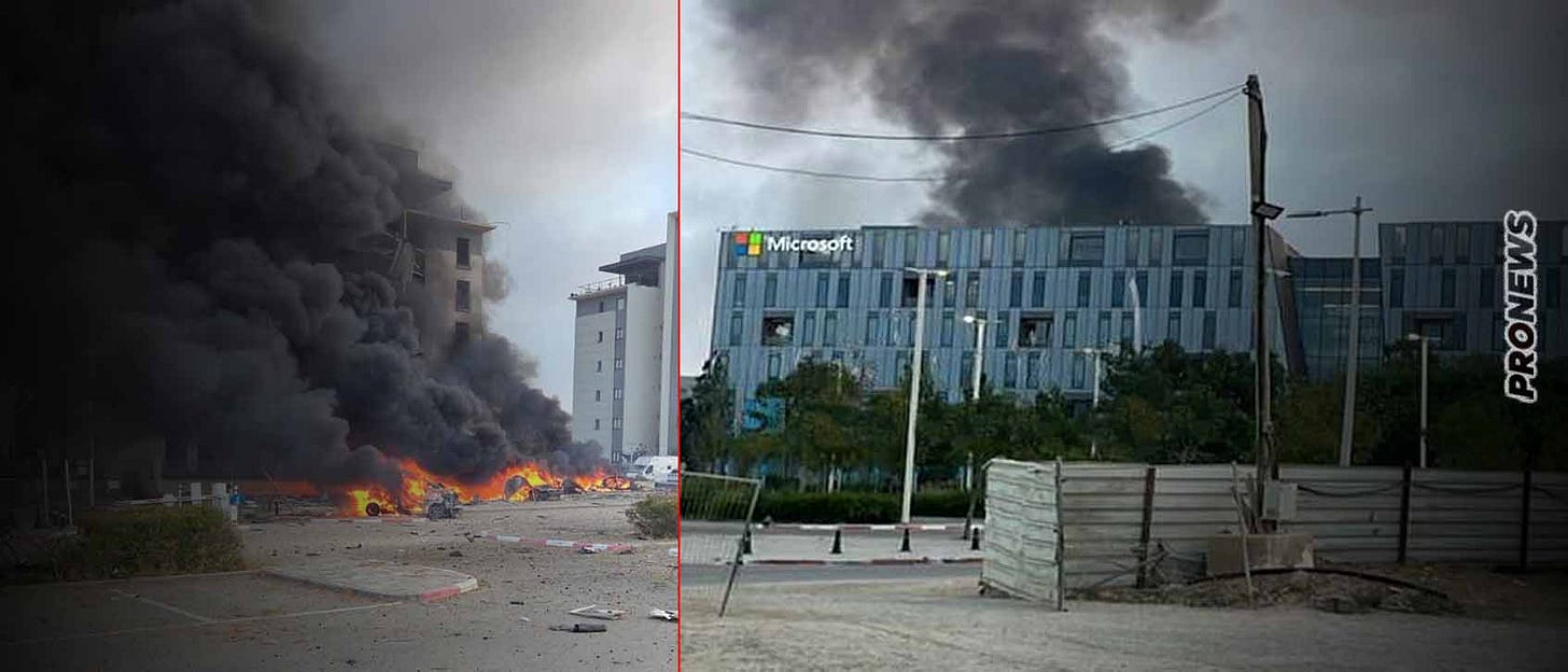 Videó: Irán megtámadta a Microsoftot Beér-Sebában, Izraelben!