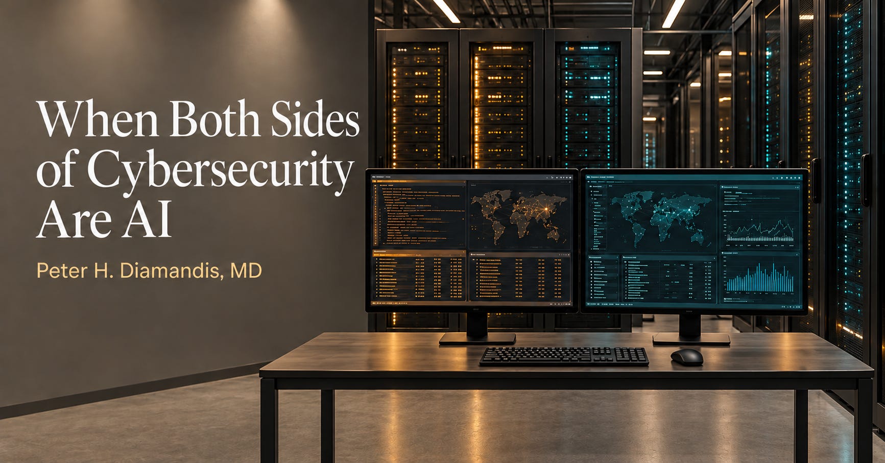 When Both Sides of Cybersecurity Are AI