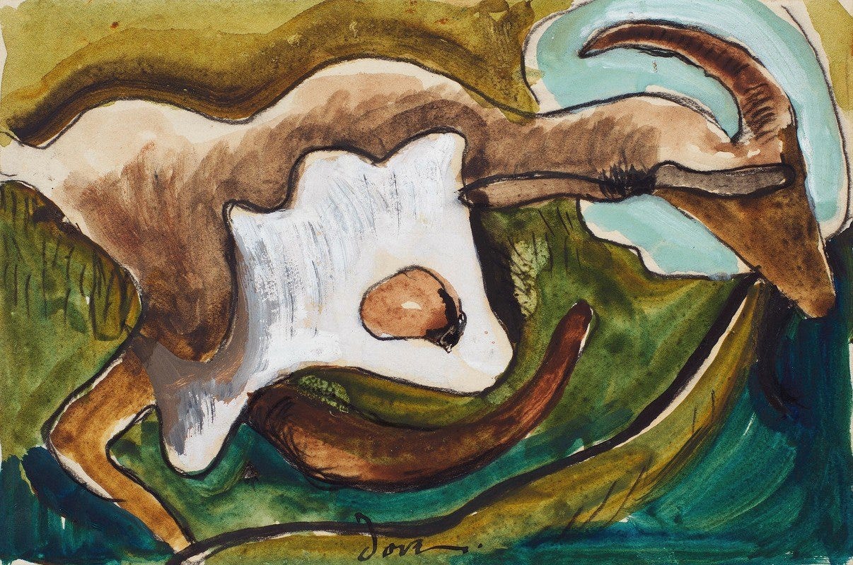 Arthur Dove - Study for Goat