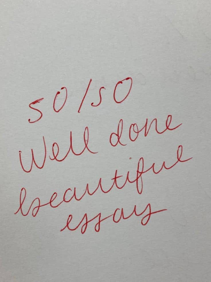 Graded essay
