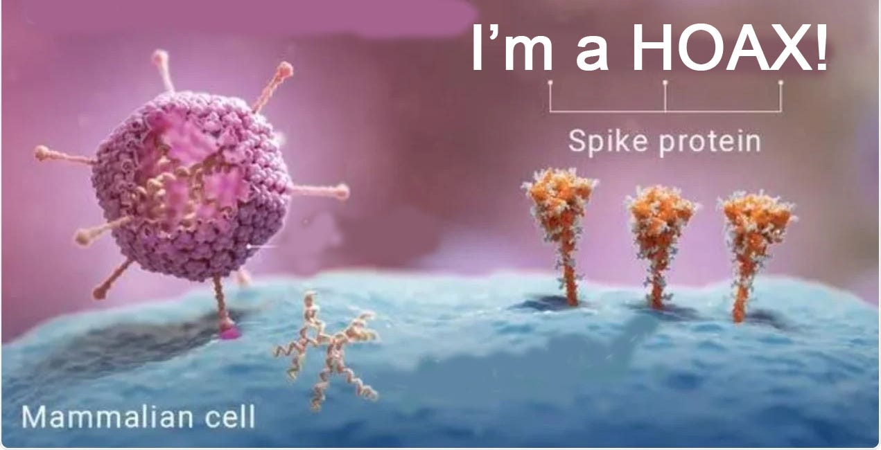 Gas lighting and Misdirection with the Spike Protein Fantasy