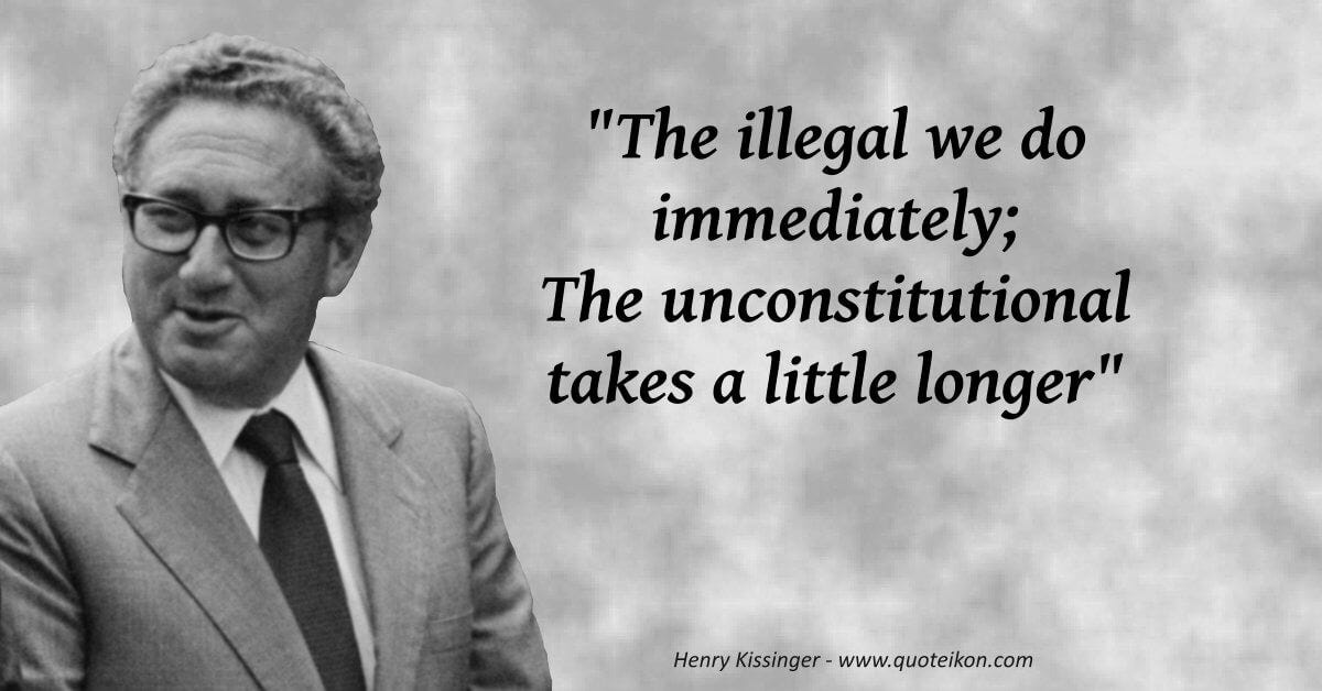 15 of the Best Quotes By Henry Kissinger | Quoteikon