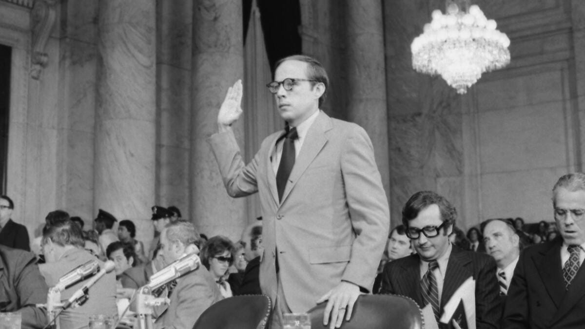 50 years after Watergate, John Dean relives the scandal - Los Angeles Times 50 years after Watergate, John Dean relives the scandal - Los Angeles Times