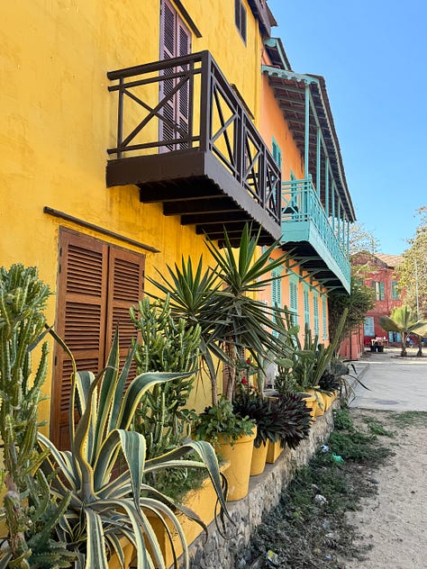 Gorée Slave Island in Senegal 