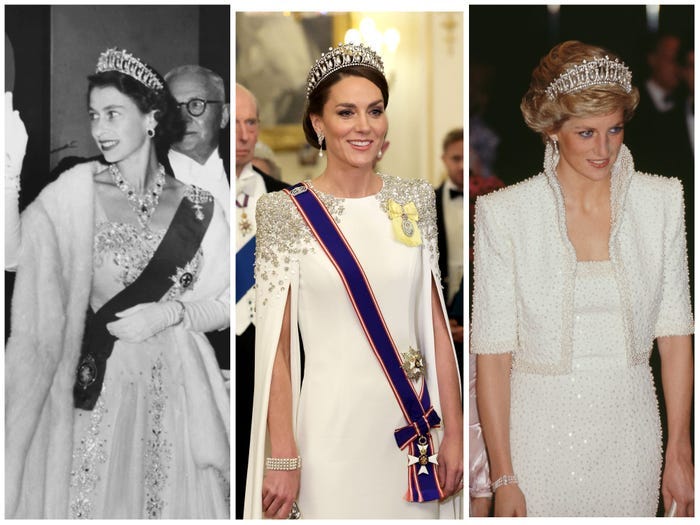 Kate Middleton Wore Tiara That Belonged to Queen, Princess Diana - Business  Insider