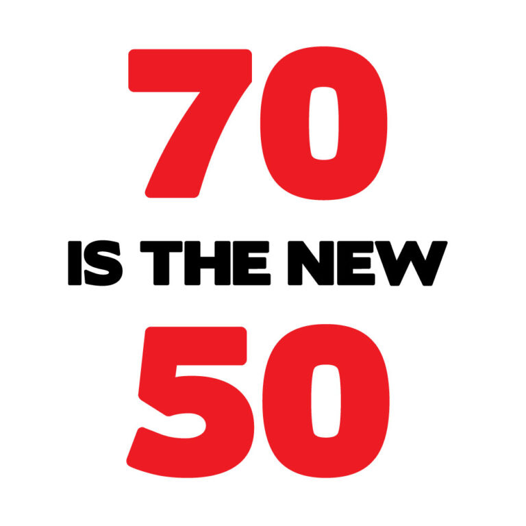 70 is the new 50 | hjertegaver.dk