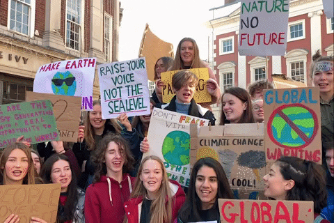 Video: 'We are the future' – Striking students bring climate change  campaign to streets | YorkMix