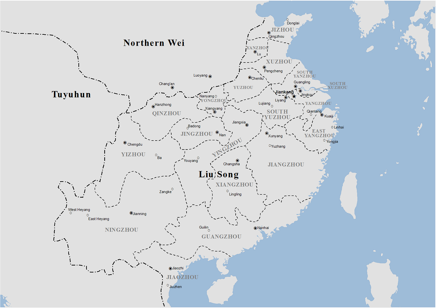 Administrative divisions of Liu Song Administrative divisions of Liu Song