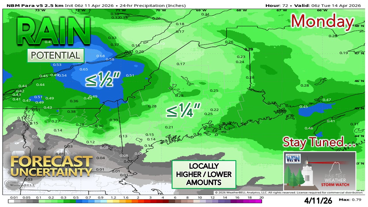 Breezy and cooler for Saturday - Pine Tree Weather