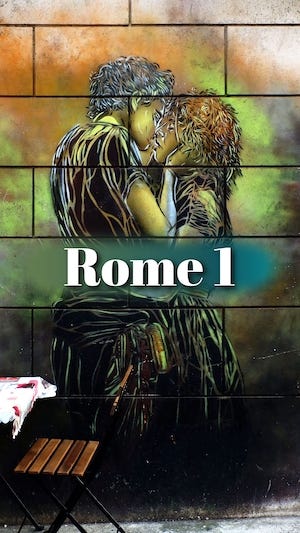 Reel street art in Rome