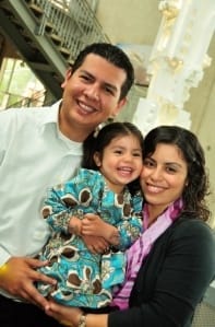 David, Izel and Xochitl Alvarez