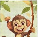 A cartoon monkey holding a branch

AI-generated content may be incorrect.