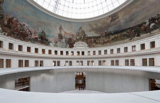 巴黎商業交易所改造內部|來源:Domenico Agostini / ArchDaily 巴黎商業交易所改造內部|來源:Domenico Agostini / ArchDaily