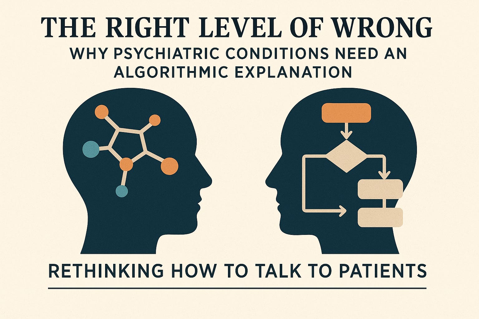 The Right Level of Wrong: Why Psychiatric Conditions Need an