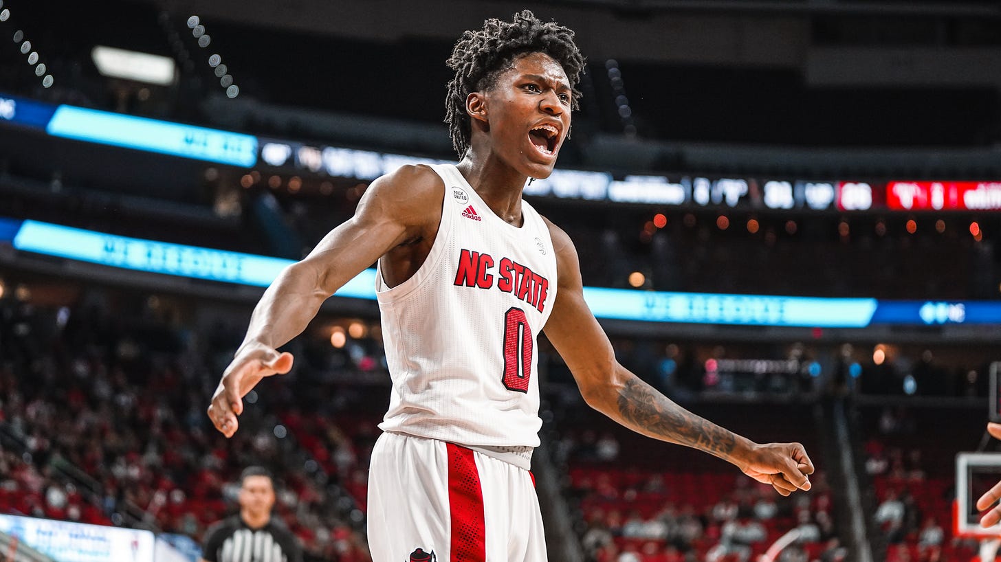 Terquavion Smith - 2022-23 - Men's Basketball - NC State University  Athletics
