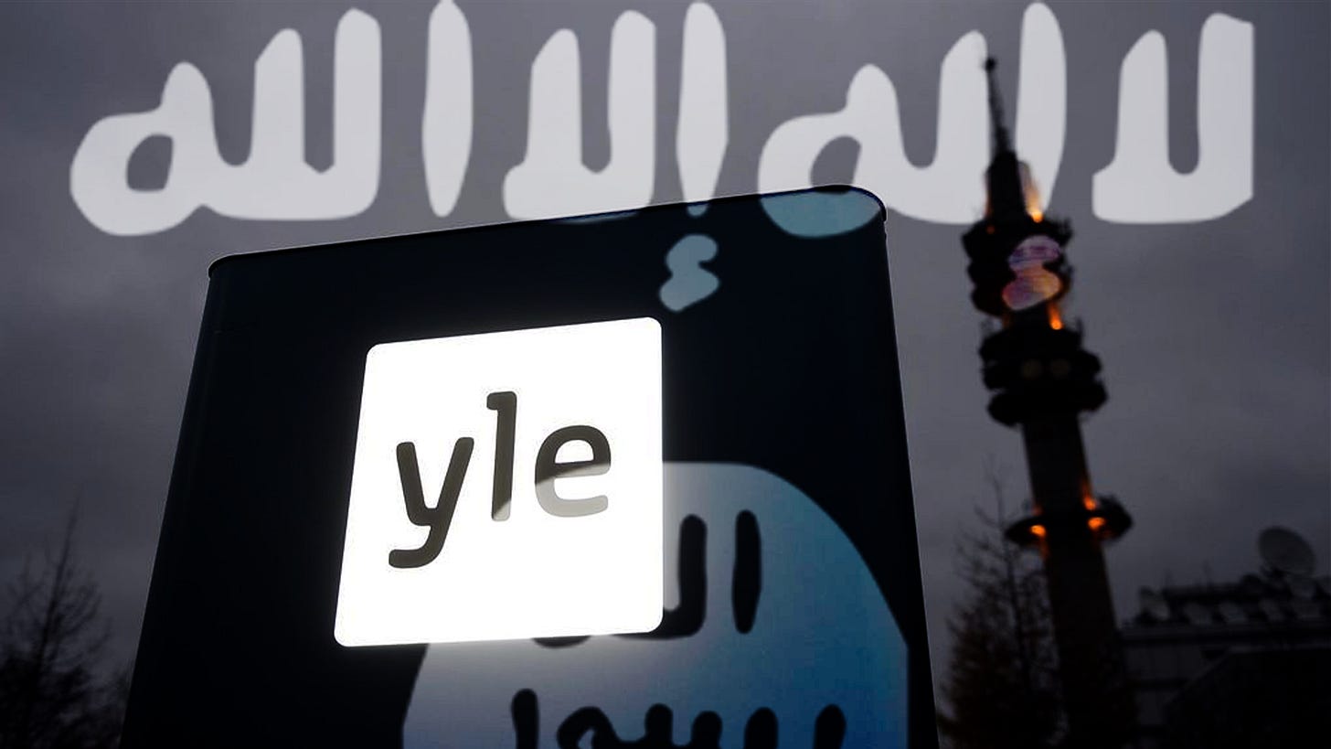 Yleisradion osaamattomuus ja yhteistyöhaluttomuus aitojen islamin asiantuntijoiden kanssa saa sen jatkuvasti toistamaan mitä väkivaltaisimpien terroristijärjestön disinformaatiota.