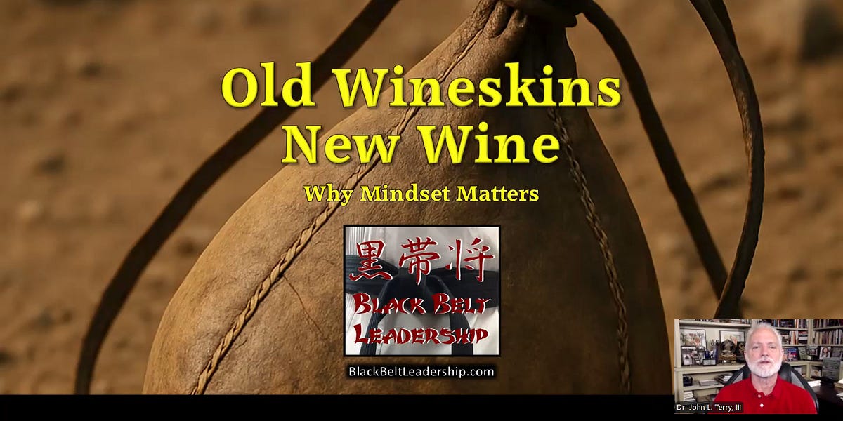 Old Wineskins, New Wine