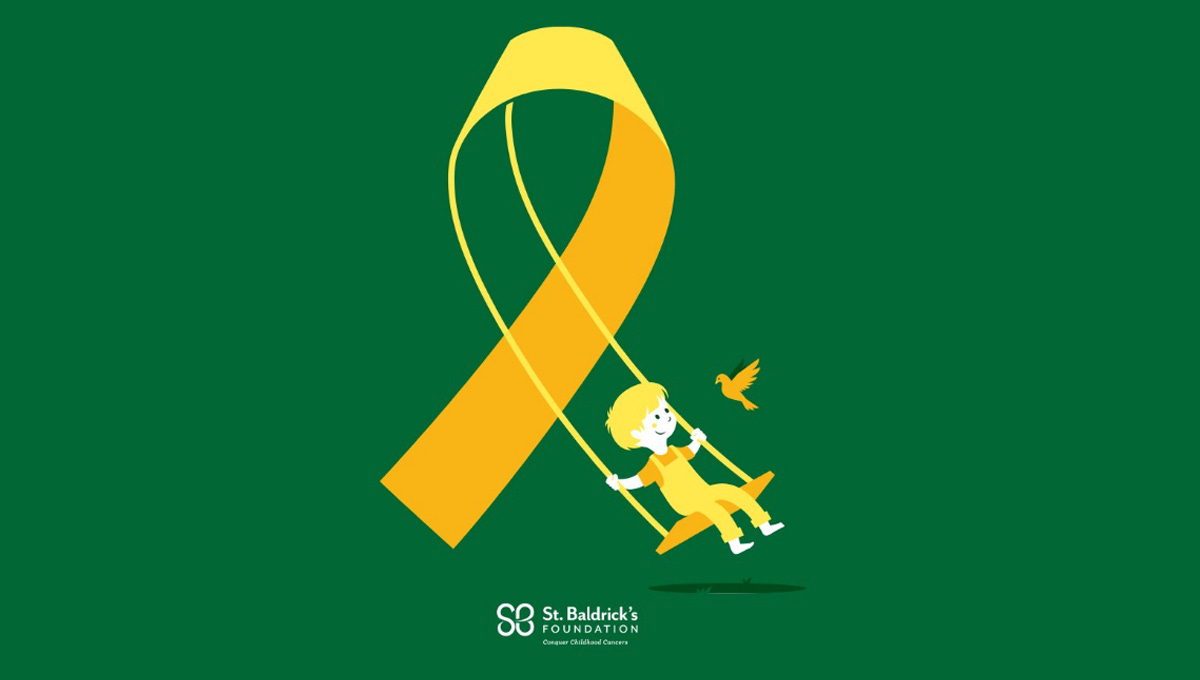 yellow ribbon for childhood cancer