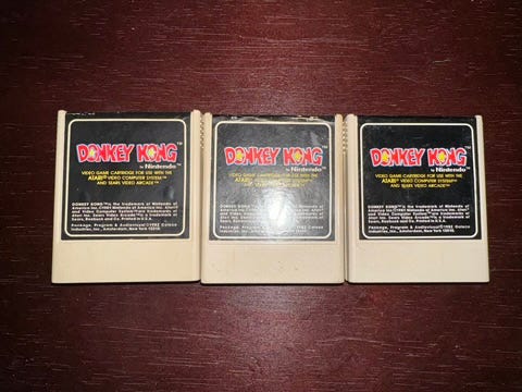 Donkey Kong Sur Atari 2600 - Version Française PAL - 1983 - Bon état Boîte