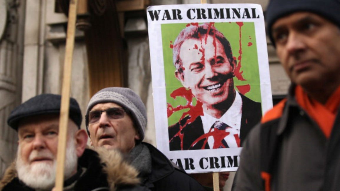 Blair’s latest deceit-riddled column vilifies the UK left to justify genocide
