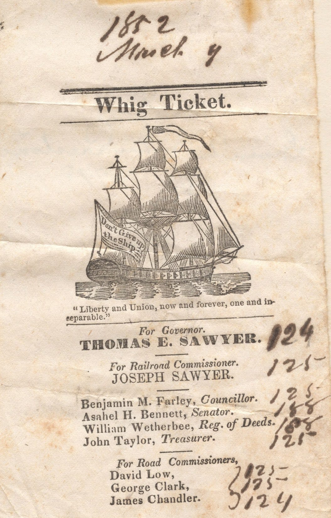 Whig Ticket
