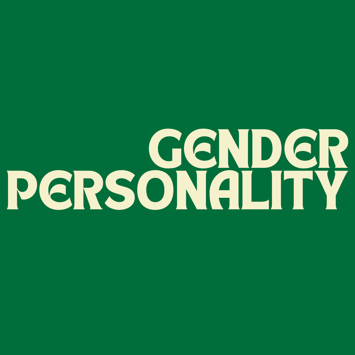 Gender Personality