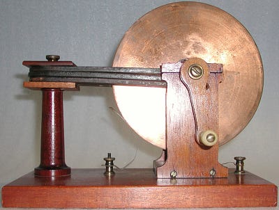 Model of Faraday's Dynamo of 1831 | National Museum of American History