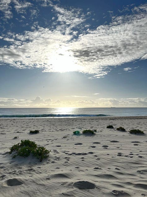 beach sunrise
