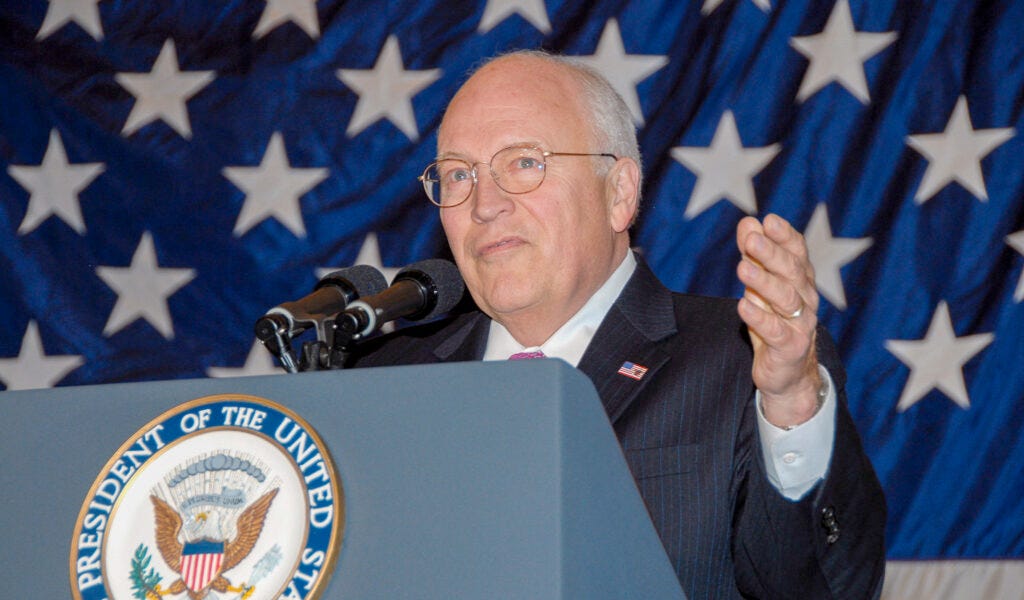 Dick Cheney Proves Old Proverb is True