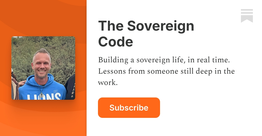 The Sovereign Code | Nik | Substack