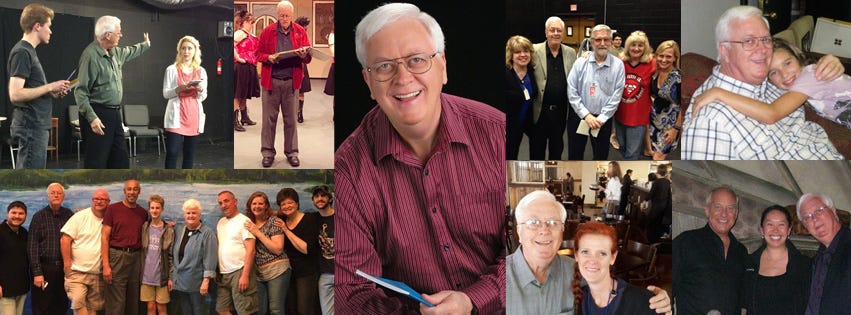 A collage of images featuring Pete Wilson
