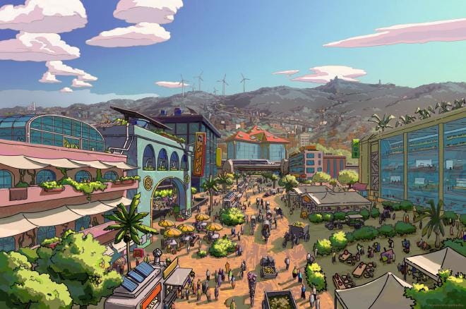 How to build a Solarpunk City