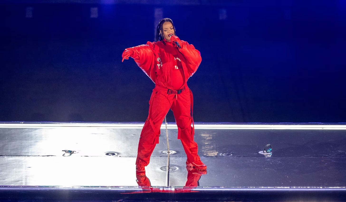 Rihanna Super bowl LVII Halftime Performance Rihanna Super bowl LVII Halftime Performance