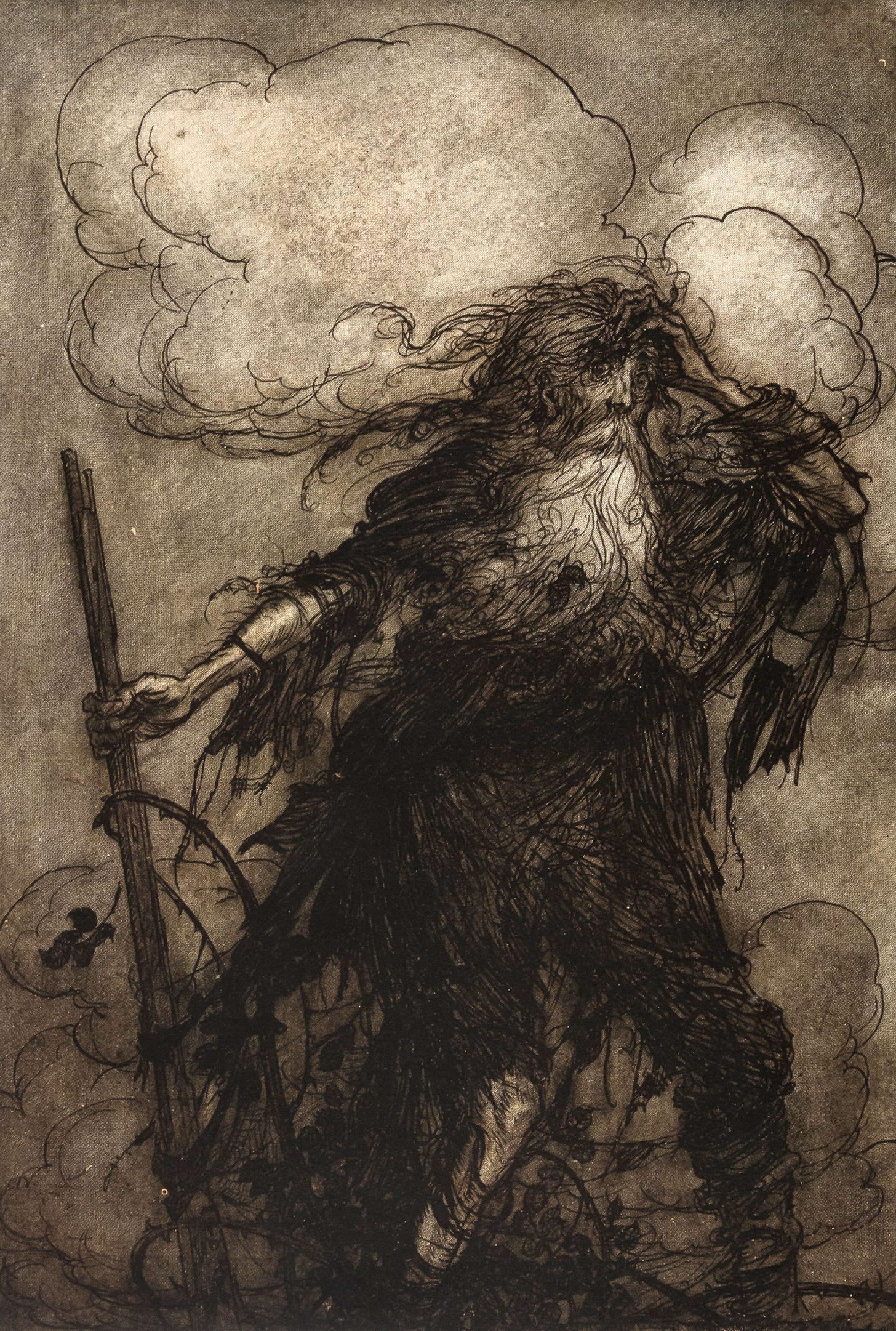 Arthur Rackham | Rip Van Winkle (1910) | MutualArt