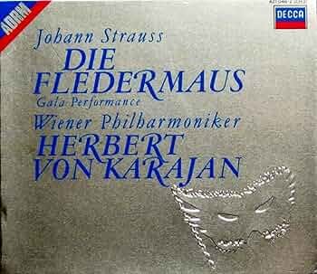 Gabriel von Eisenstein, Hilde Gueden, Erika Koth, Walter Berry, Eberhard Wachter, Johann Strauss, Herbert von Karajan, Wiener Philharmoniker - Johann Strauss: Die Fledermaus - Amazon.com Music Gabriel von Eisenstein, Hilde Gueden, Erika Koth, Walter Berry, Eberhard Wachter, Johann Strauss, Herbert von Karajan, Wiener Philharmoniker - Johann Strauss: Die Fledermaus - Amazon.com Music