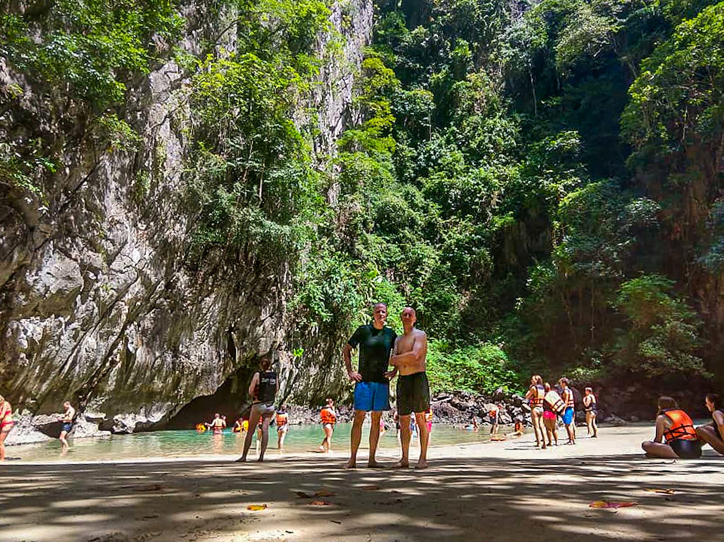 The Emerald Cave.
