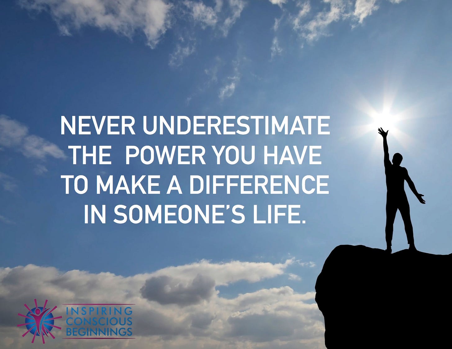 YOU CAN MAKE A DIFFERENCE | Inspiring Conscious Beginnings