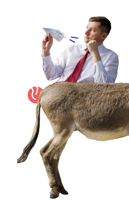 One-Cheek Graphic