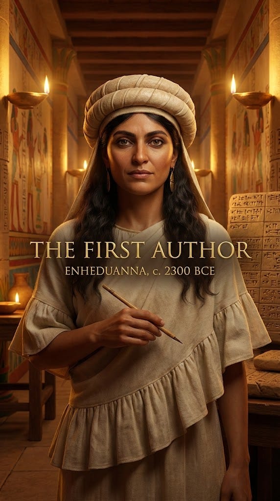 Enheduanna and Inanna's Descent: How the First Author Encoded Physics, Consciousness, and the Architecture of Transformation 1 https%3A%2F%2Fsubstack post media.s3.amazonaws.com%2Fpublic%2Fimages%2F33f1e76f a2e8 490d 93fd