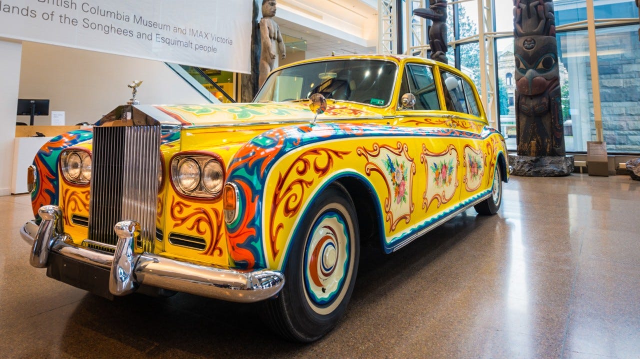 John Lennon's Psychedelic Rolls-Royce Phantom V | A Rock & Roll Masterpiece