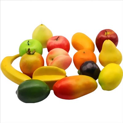 Frutas Artificiais Realista | MercadoLivre 📦