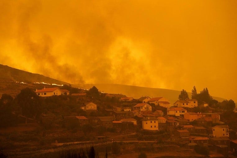 Mais de 90 fogos ativos em Portugal, casas ardidas, vários desalojados e  150 feridos: incêndios não dão tréguas - Portugal - Correio da Manhã