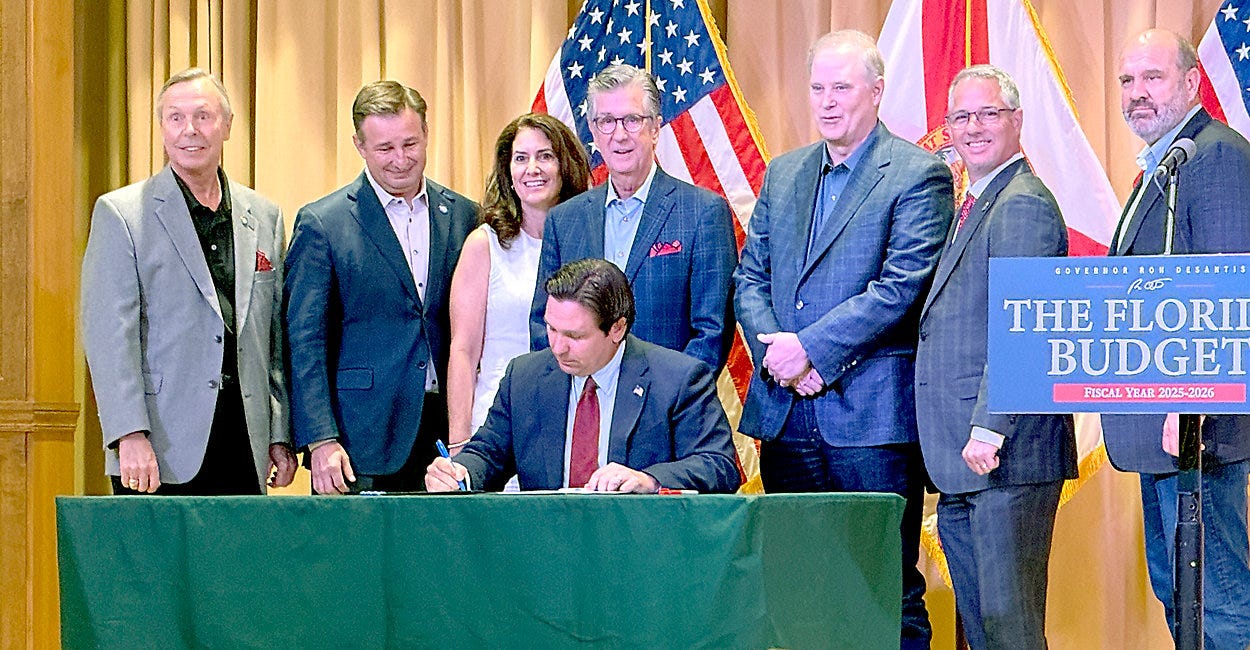 DeSantis signs $117B state budget with half a billion in line-item vetoes